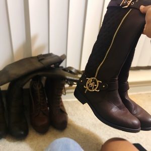 Brown boots